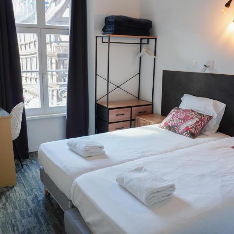 Hotel des Arts - Centre Cathédrale - Habitación Doble Clásica - 2 camas - 3