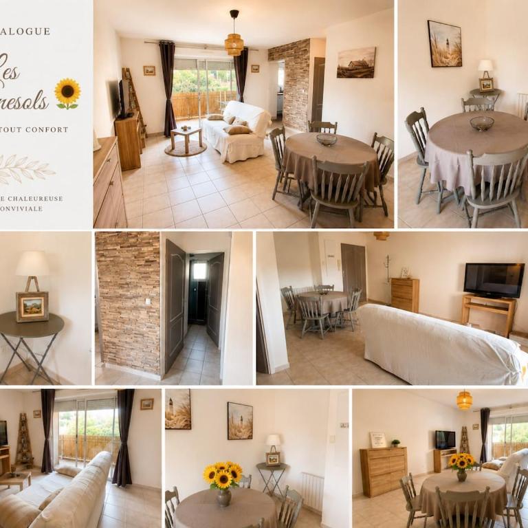Les Tournesols, T2 avec balcon, parking, Cité à 8 min - Appartement 1 Chambre - 18