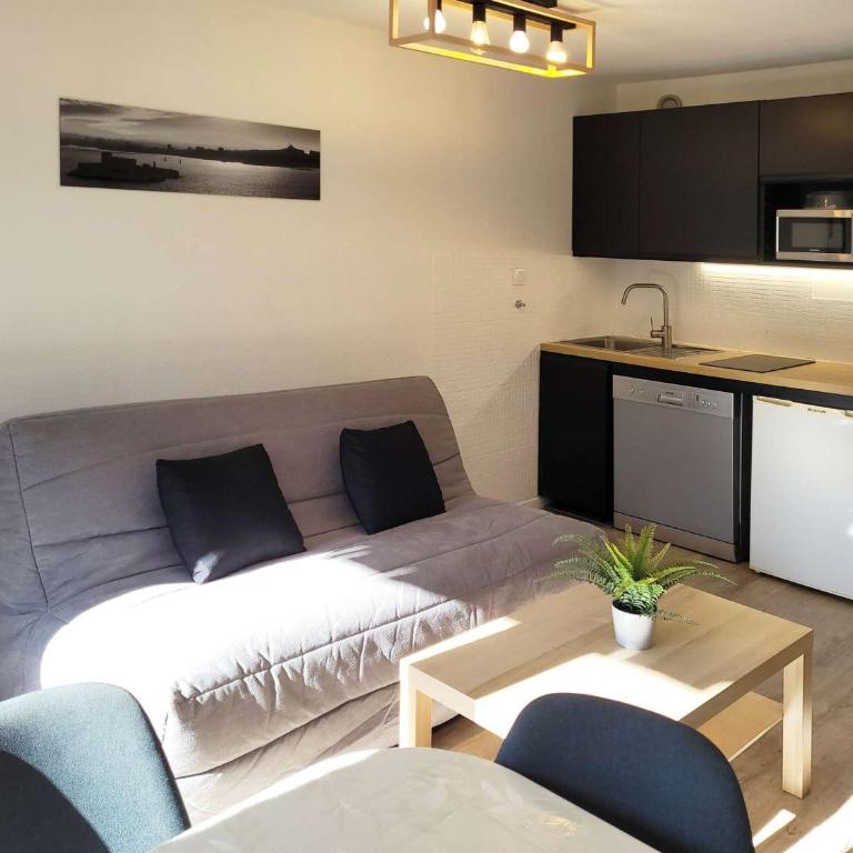 Studio rénové, calme, skis aux pieds, 6 pers, Les Orres - FR-1-322-630 - Apartment - 1
