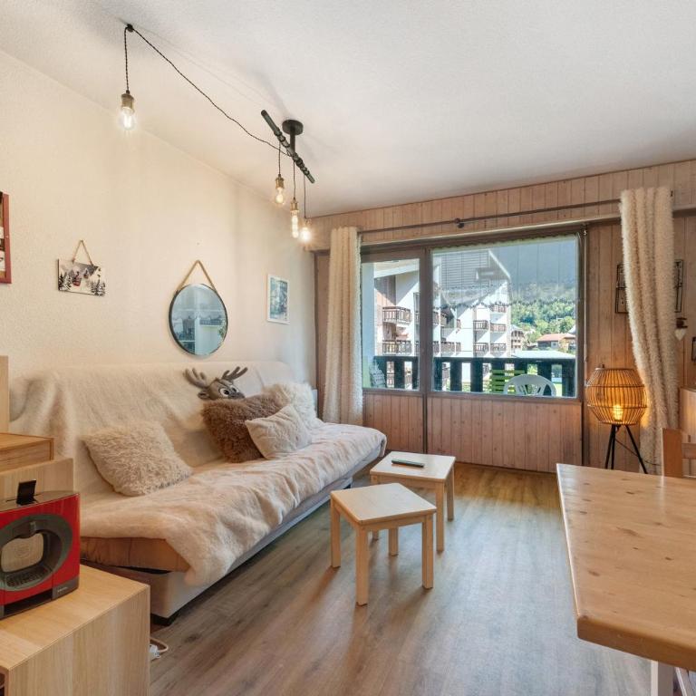 Studio 4 Pers - centre Samoëns - Apartamento Superior de 1 dormitorio con balcón - 19