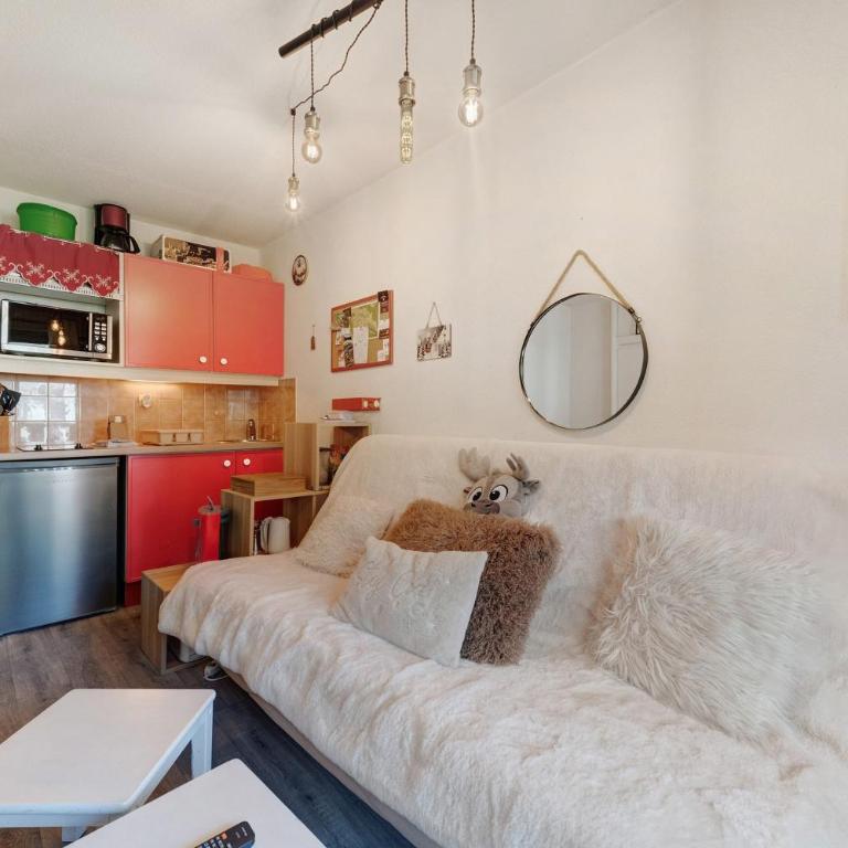 Studio 4 Pers - centre Samoëns - Apartamento Superior de 1 dormitorio con balcón - 7