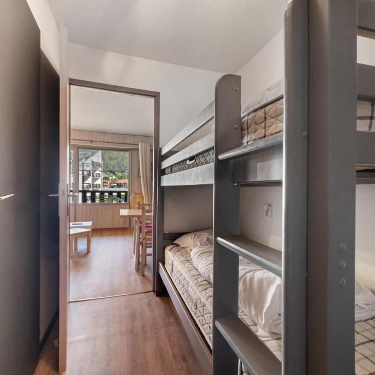 Studio 4 Pers - centre Samoëns - Apartamento Superior de 1 dormitorio con balcón - 11