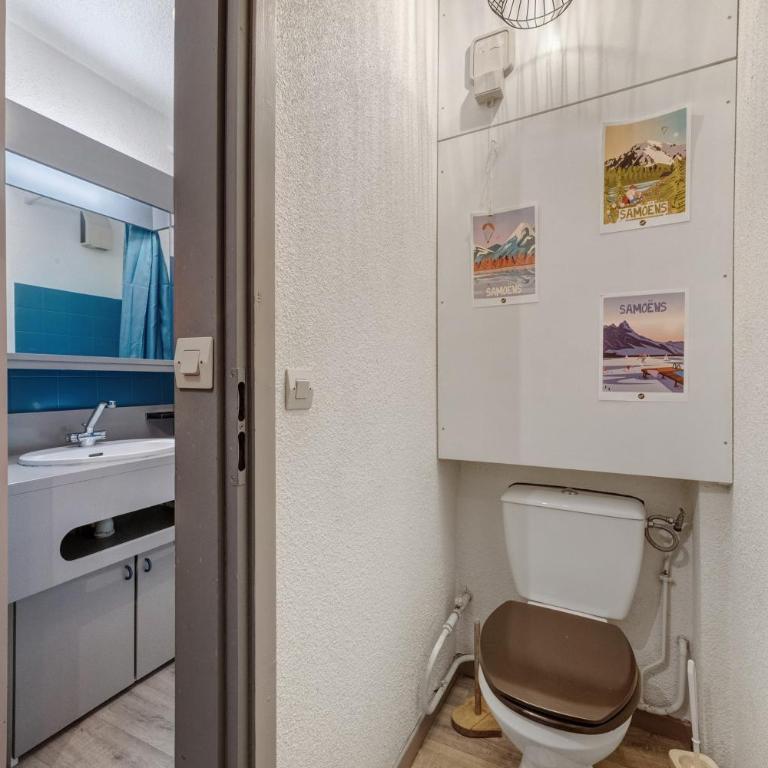 Studio 4 Pers - centre Samoëns - Apartamento Superior de 1 dormitorio con balcón - 13