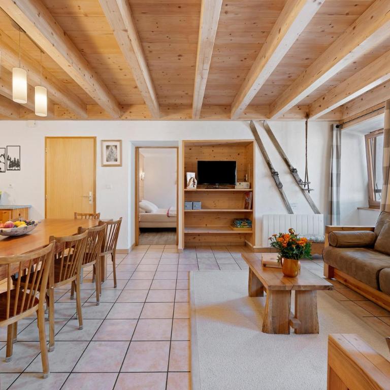 Le Revêt Val Cenis La Margerie - Appartement 3 Chambres avec Vue sur la Montagne - 12