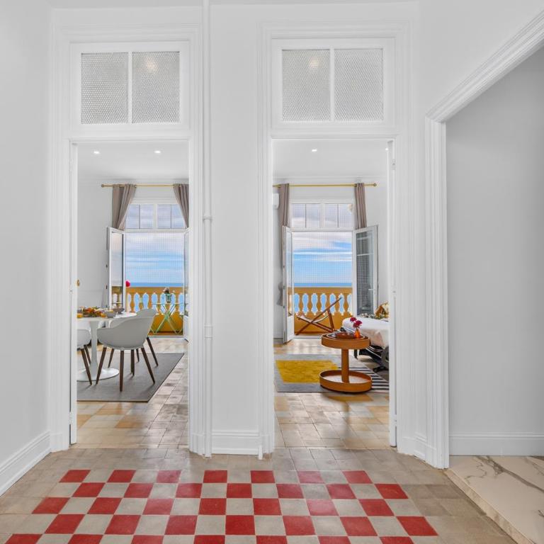 L'IMPERIAL - Splendide 2 pièces dans un Palace-Vue Mer - Menton - Appartement 1 Chambre avec Balcon et Vue sur Mer - 42