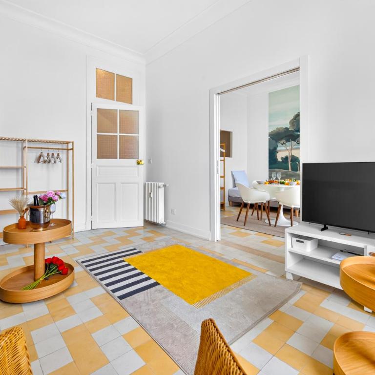 L'IMPERIAL - Splendide 2 pièces dans un Palace-Vue Mer - Menton - Appartement 1 Chambre avec Balcon et Vue sur Mer - 36