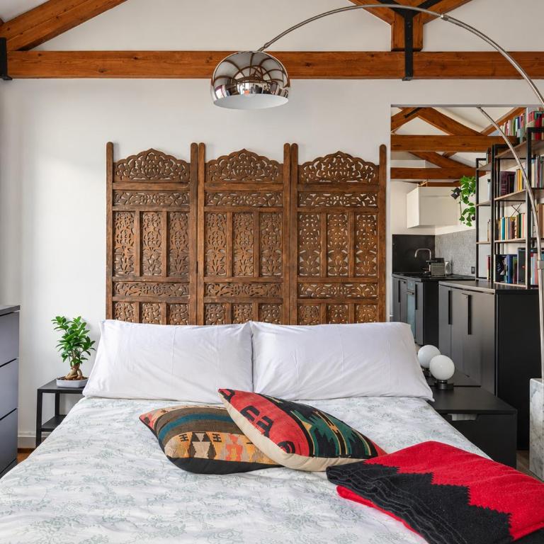 Central Modern Loft, Rooftop Patio, Full Kitchen - Appartamento con 1 Camera da Letto - 3