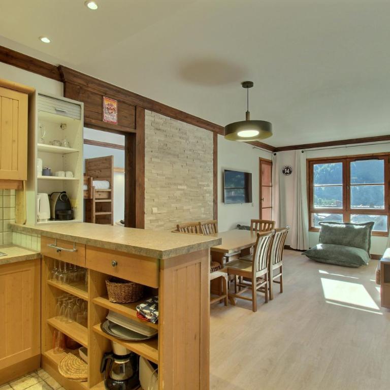 Arc 1950, Appartement 2 chambres, 07 pers, Vue Montagne, Sauna, Hammam, Jacuzzi, salle de fitness, Piscine extérieure chauffée - Apartment mit 2 Schlafzimmern und Bergblick - 8