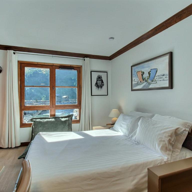 Arc 1950, Appartement 2 chambres, 07 pers, Vue Montagne, Sauna, Hammam, Jacuzzi, salle de fitness, Piscine extérieure chauffée - Apartment mit 2 Schlafzimmern und Bergblick - 6