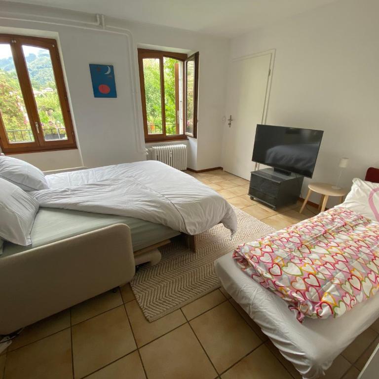 Studio avec vue sur le Château d'Aigle - Apartment mit 1 Schlafzimmer - 17