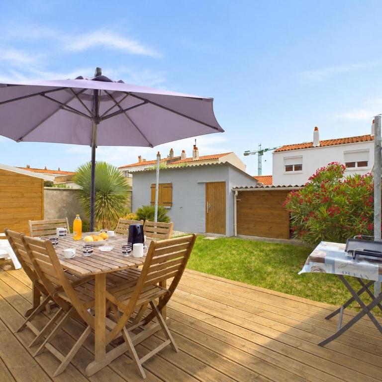 Maison avec jardin, plage à 15 min à pied - 6pers - Maison de Vacances - 1