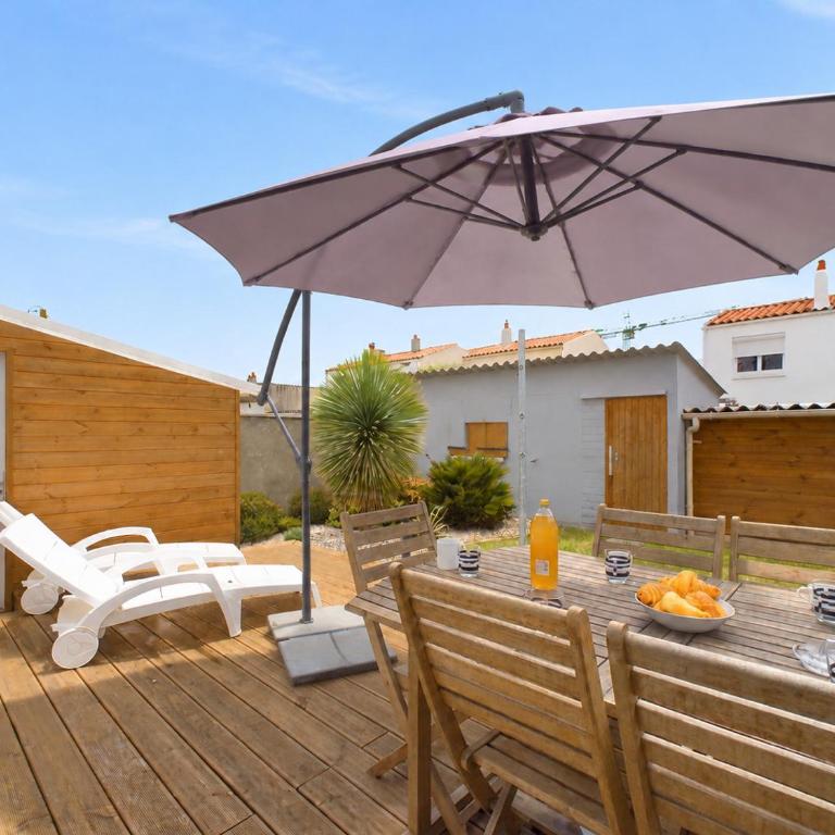 Maison avec jardin, plage à 15 min à pied - 6pers - Maison de Vacances - 3