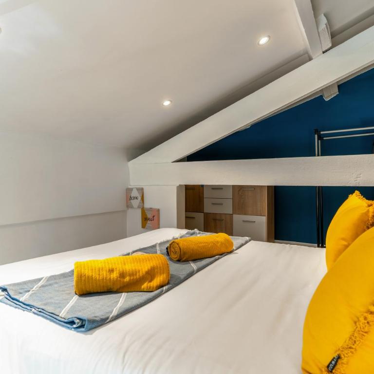 Le Nid de Magnan - 6min plage et transport - mezzanine - Appartement 2 Chambres - 22