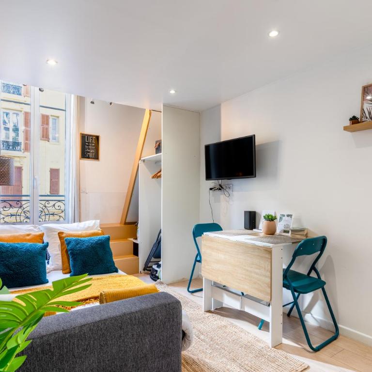 Le Nid de Magnan - 6min plage et transport - mezzanine - Appartement 2 Chambres - 18