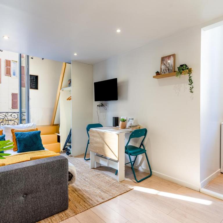 Le Nid de Magnan - 6min plage et transport - mezzanine - Appartement 2 Chambres - 11