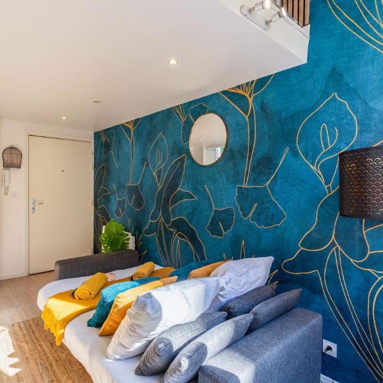 Le Nid de Magnan - 6min plage et transport - mezzanine - Appartement 2 Chambres - 16