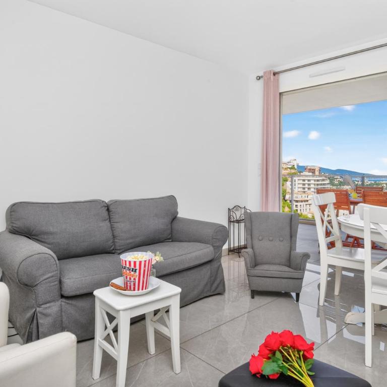 VICTORIA PALACE - Agréable deux pièces - Frontière Monaco - Vue Mer - Appartement 1 Chambre - 1