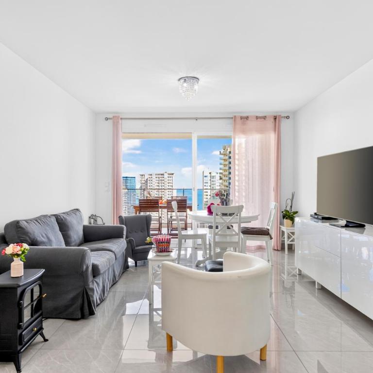 VICTORIA PALACE - Agréable deux pièces - Frontière Monaco - Vue Mer - Appartement 1 Chambre - 2