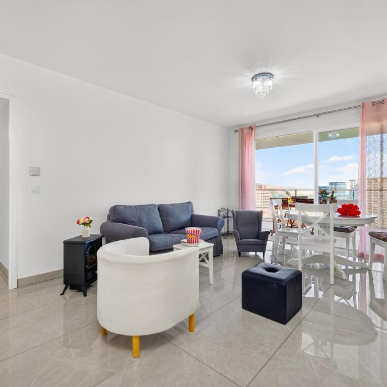 VICTORIA PALACE - Agréable deux pièces - Frontière Monaco - Vue Mer - Appartement 1 Chambre - 6