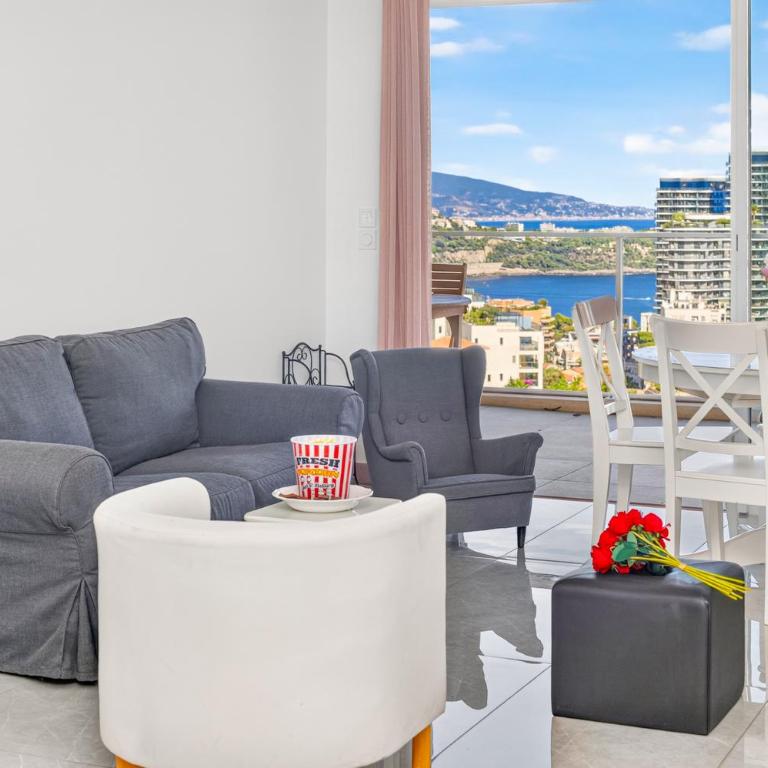 VICTORIA PALACE - Agréable deux pièces - Frontière Monaco - Vue Mer - Appartement 1 Chambre - 38