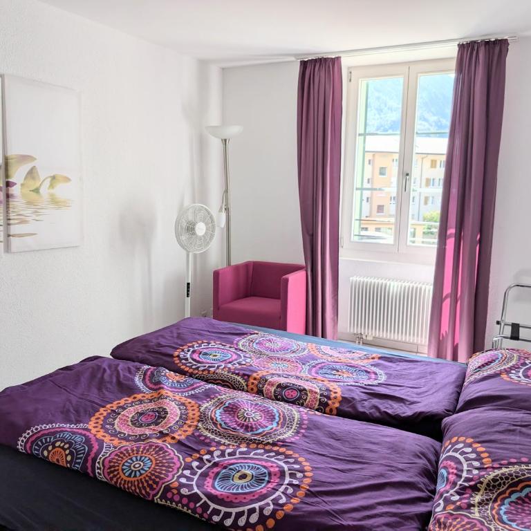 Centralstrasse Apartment, Heart of Interlaken - Two-Bedroom Apartment with Balcony - 3