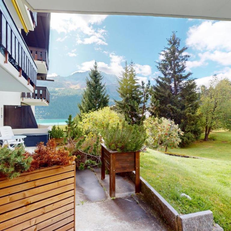 Abitaziun Muntagnarda 33 - Silvaplana - Apartment mit Seeblick - 36