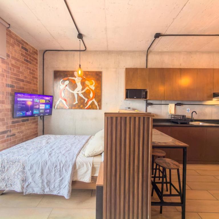 Loft executivo con Vistas y Piscina - Suite 1 Chambre - 30