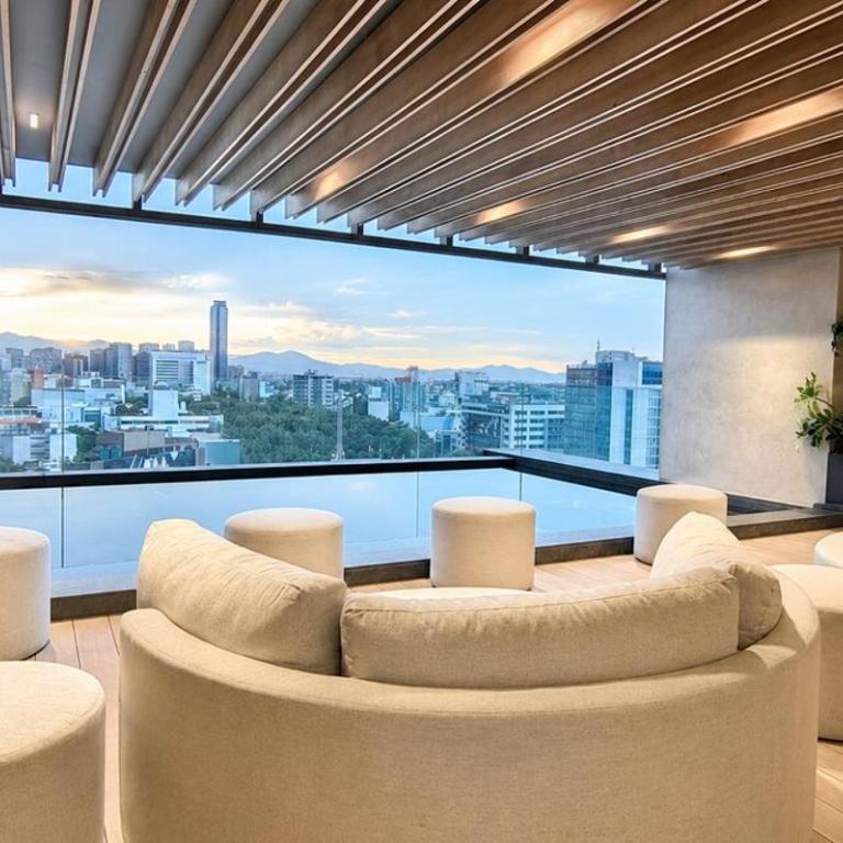 Luxury Reforma Condo City View, Pool & Coworking - Appartement - 66