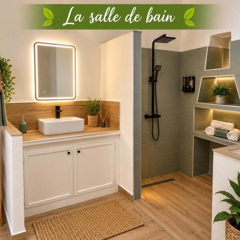 Le Citron Vert Duplex vielle ville a 2 pas de la piétonne - Apartment mit 1 Schlafzimmer - 13