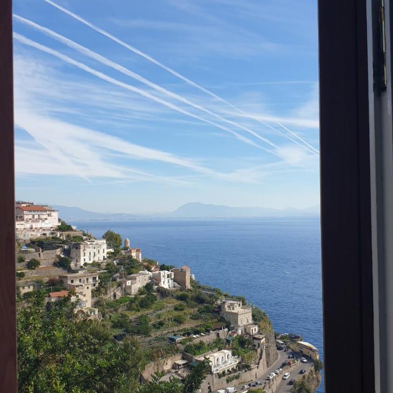 Villa Grace & depandances Amalfi - Camera Familiare con Vista Mare - 23