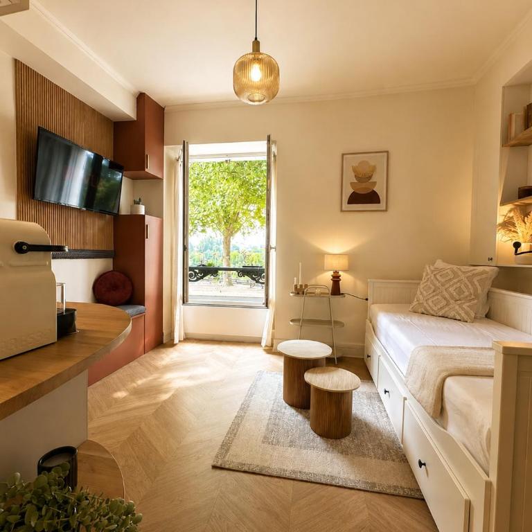 L'escale de Jeanne, Studio moderne vue Loire - Appartement 1 Chambre - 1