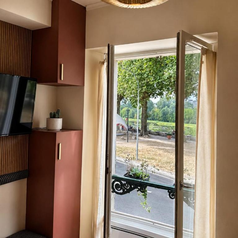 L'escale de Jeanne, Studio moderne vue Loire - Appartement 1 Chambre - 15