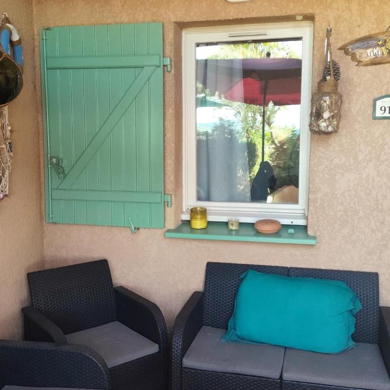 Les Issambres, appt 4 personnes, vue mer sur la Baie de Saint Tropez et le Golfe de sainte Maxime - Appartement 2 Chambres - 26