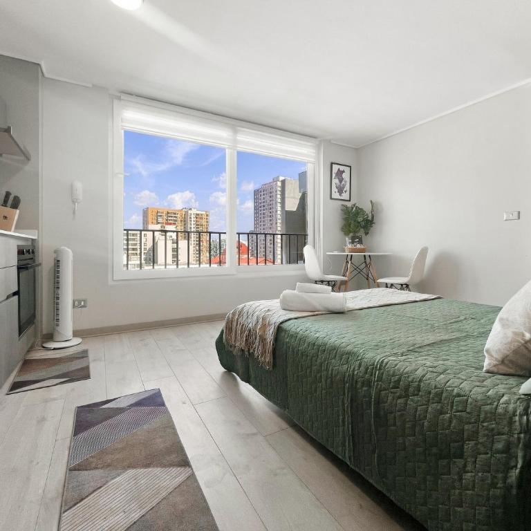 Oceana Suites Estación Santa Lucia - One-Bedroom Apartment with View - 8
