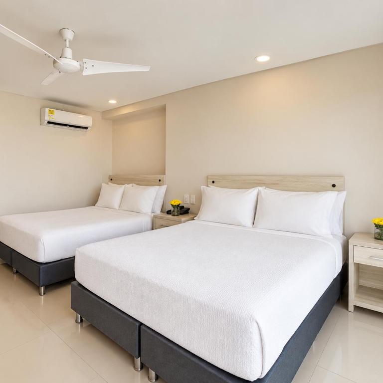 Hotel Summer Frente Al Mar - Family Room with Balcony - 4