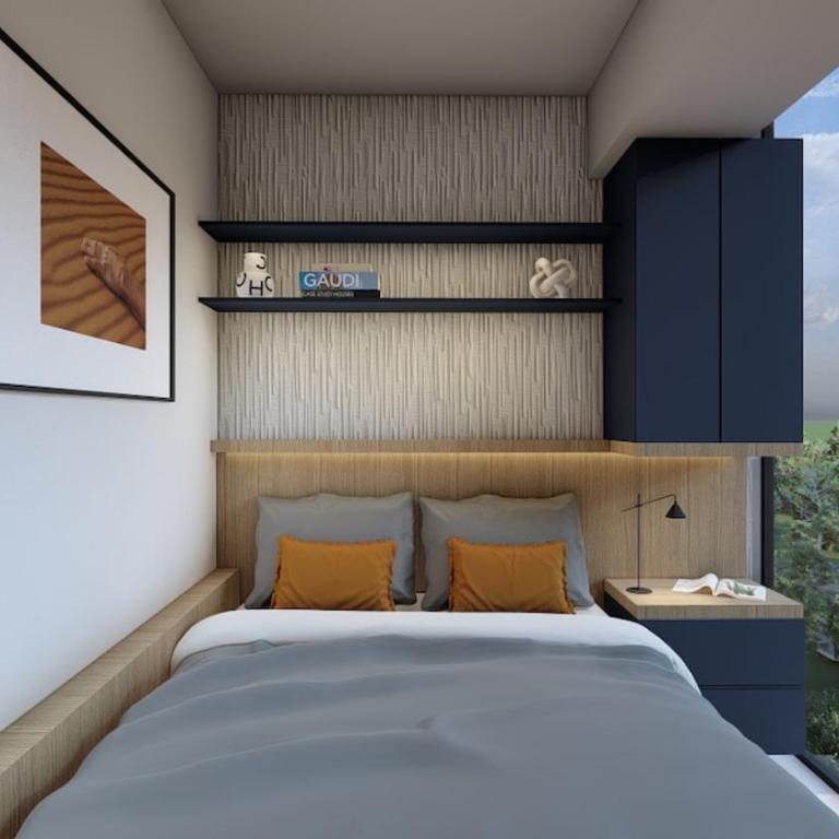 Apartment for 6 people with a pool, gym, coworking space, and parking - Apartamento - 6