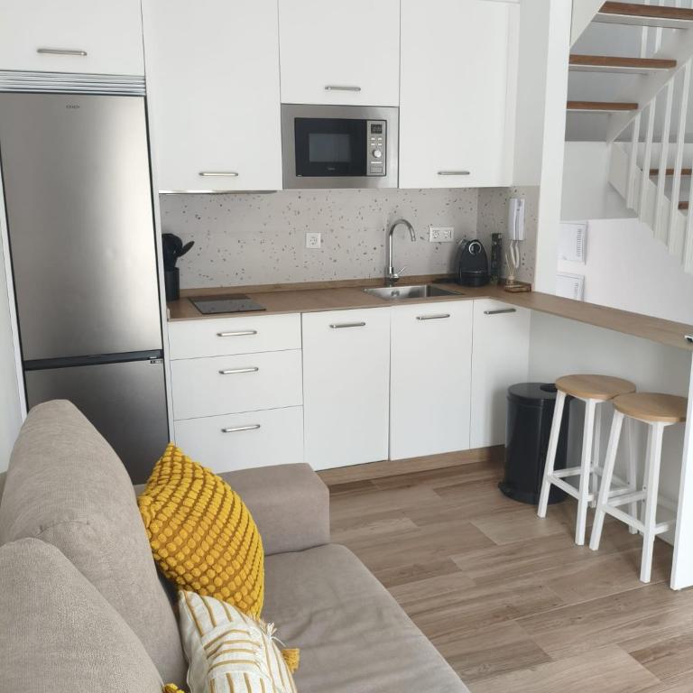 Casa Sebastiana Alojamiento moderno con terraza y vistas al mar, ideal para parejas - Appartement 1 Chambre - 22