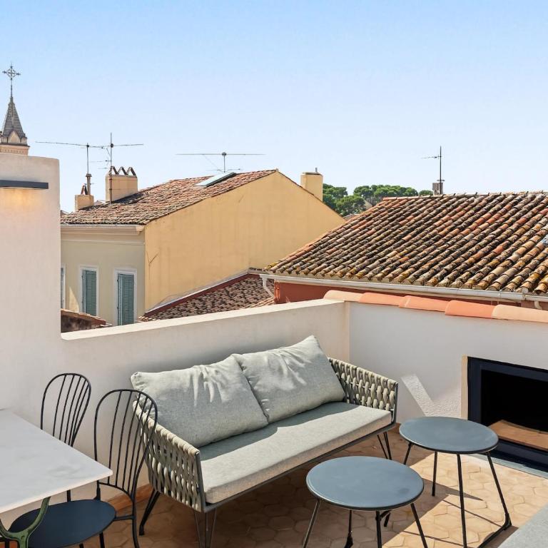 Le Clair-Jour - solarium, plancha, clim, port - Appartement 3 Chambres - 22