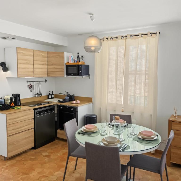 Le Clair-Jour - solarium, plancha, clim, port - Appartement 3 Chambres - 24