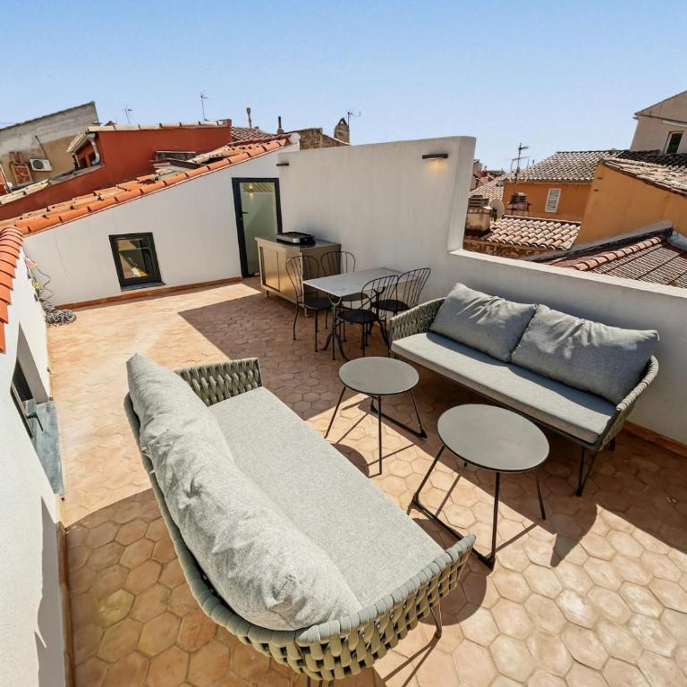 Le Clair-Jour - solarium, plancha, clim, port - Appartement 3 Chambres - 28