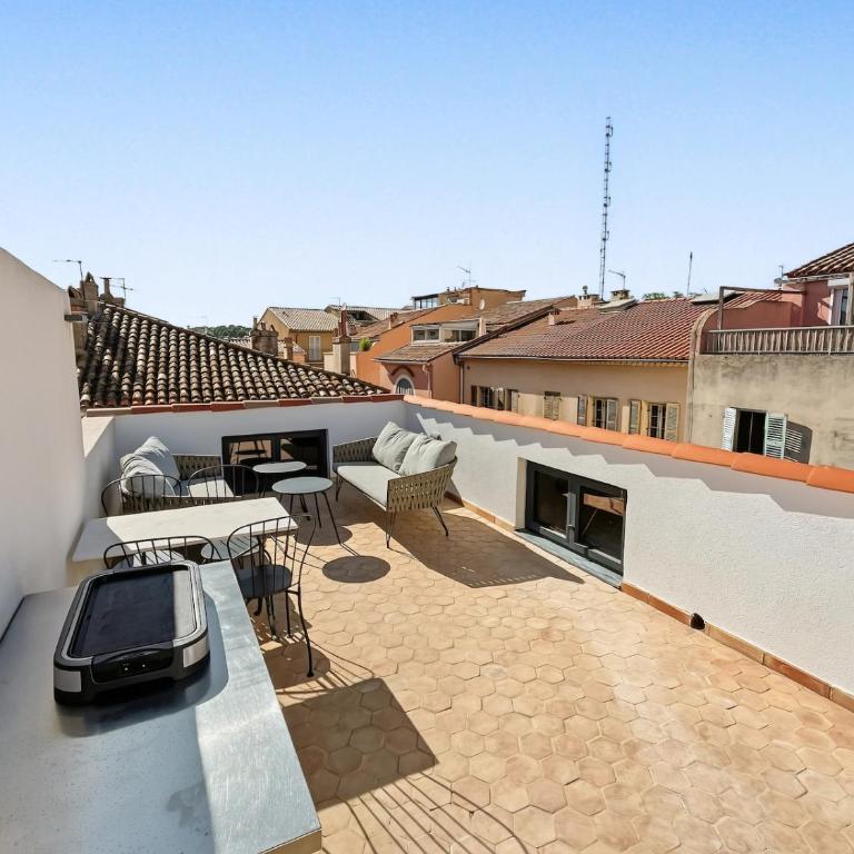 Le Clair-Jour - solarium, plancha, clim, port - Appartement 3 Chambres - 30