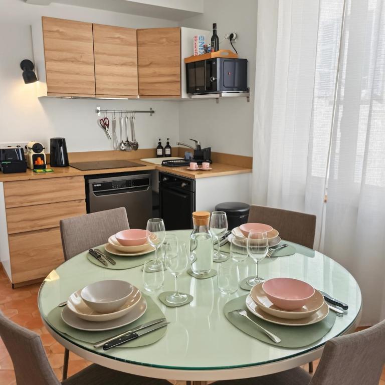 Le Clair-Jour - solarium, plancha, clim, port - Appartement 3 Chambres - 31