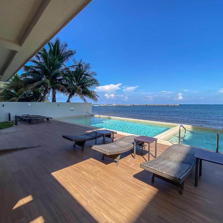 Luxury oceanfront apartment in Puerto Morelos - Appartement - 40