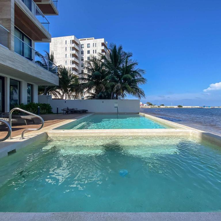 Luxury oceanfront apartment in Puerto Morelos - Appartement - 42
