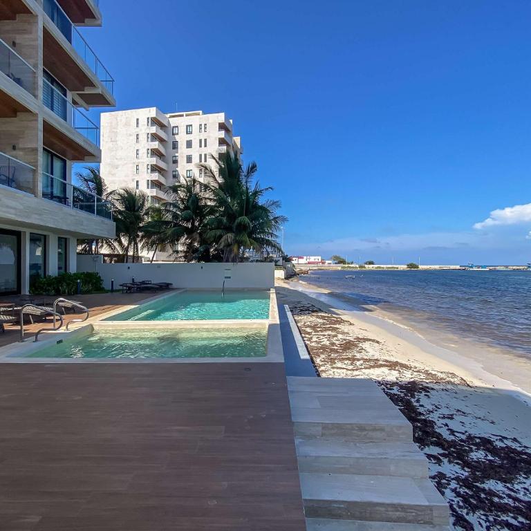 Luxury oceanfront apartment in Puerto Morelos - Appartement - 44