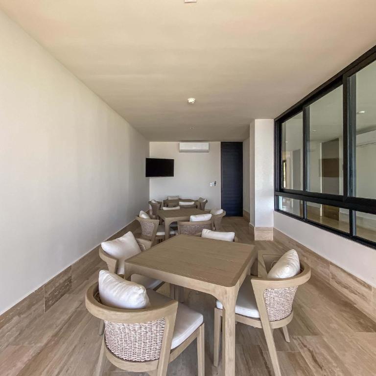 Luxury oceanfront apartment in Puerto Morelos - Appartement - 52