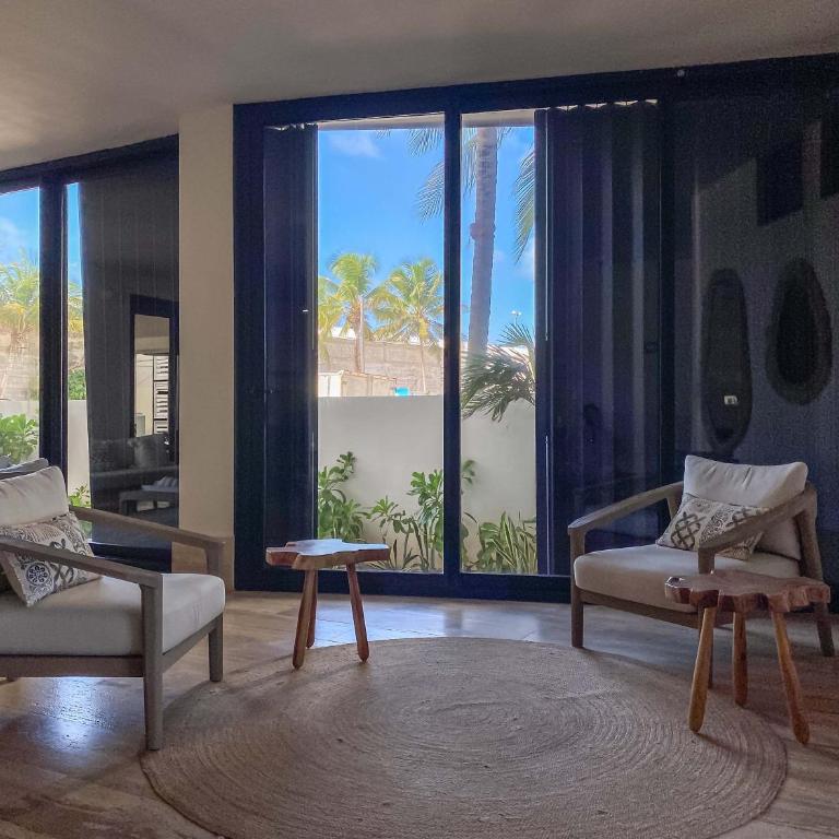 Luxury oceanfront apartment in Puerto Morelos - Appartement - 55