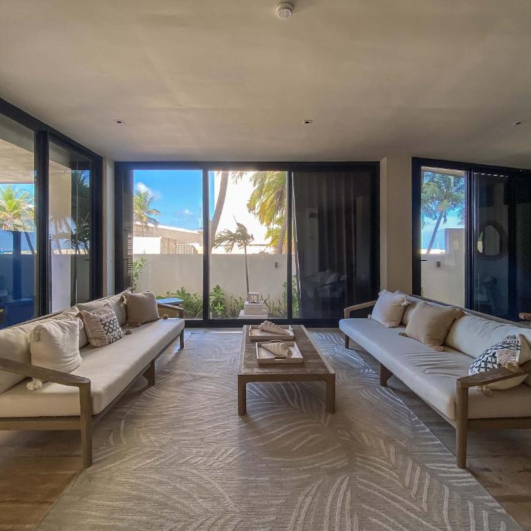 Luxury oceanfront apartment in Puerto Morelos - Appartement - 57
