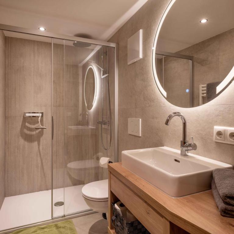 Pension Hinterholzer Apartments und Zimmer - Apartment mit 1 Schlafzimmer und Balkon - 10