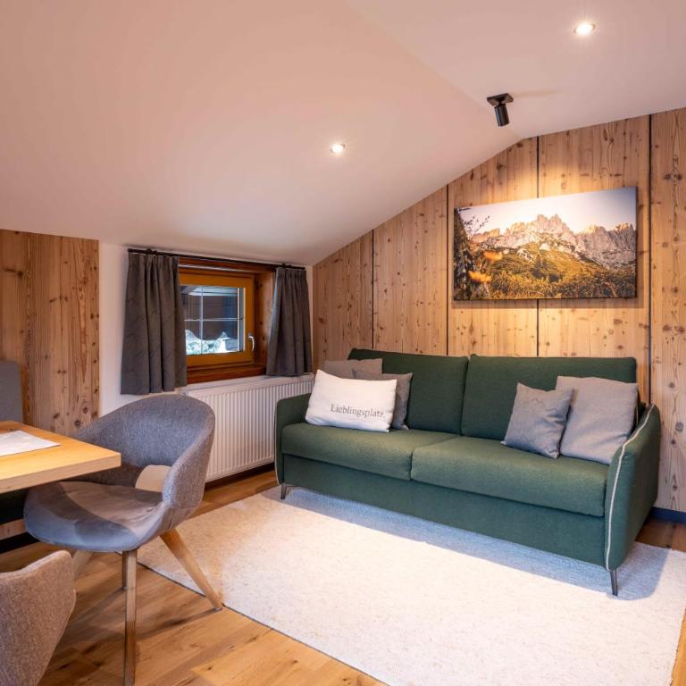 Pension Hinterholzer Apartments und Zimmer - Apartment mit 1 Schlafzimmer und Balkon - 6